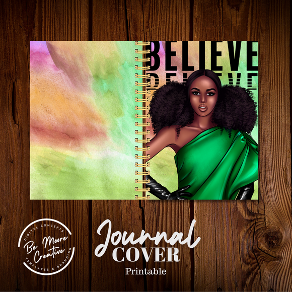 Printable Journal Covers PNG