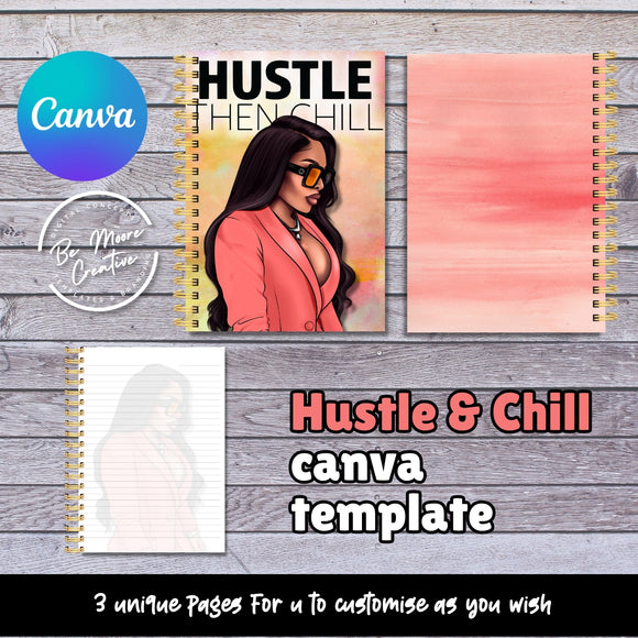 Hustle Journal Template  ... Canva Templates
