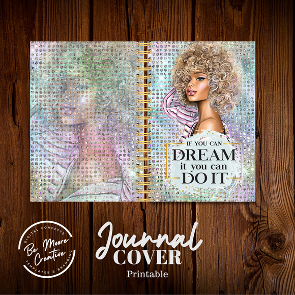 Printable Journal Covers PNG