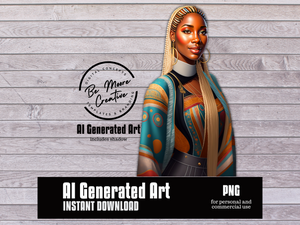 AI Generated Art 123 Digital Download