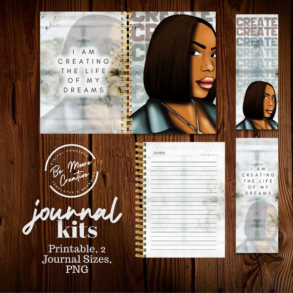 Create Printable Journal Kit PNG
