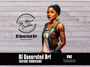 AI Generated Art 56- Digital Download
