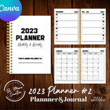 2023 Planner #2... Canva Templates  Canva