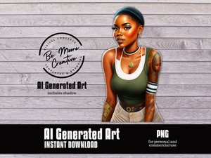 AI Generated Art 55- Digital Download
