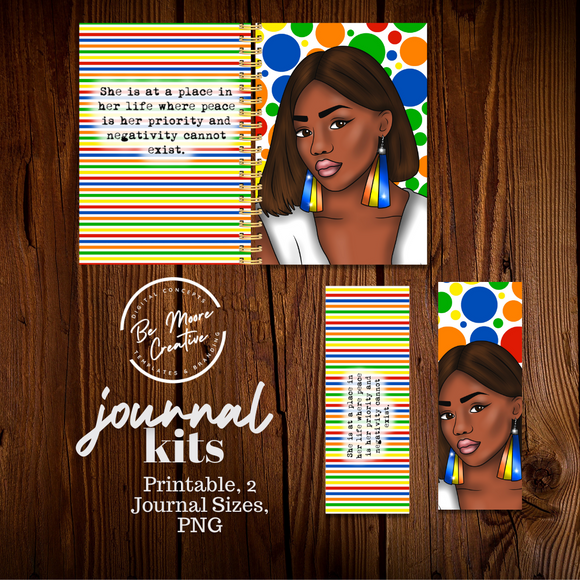 Color Printable Journal Kit PNG