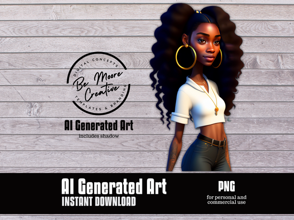 AI Generated Art 52- Digital Download
