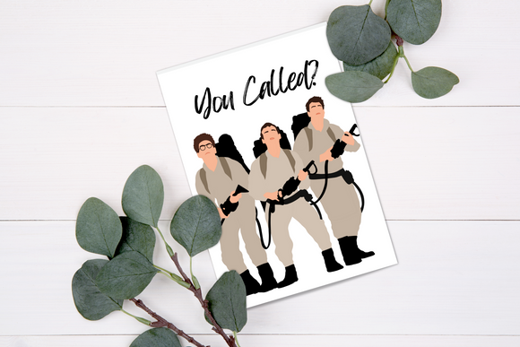 Ghostbusters Printable greeting card/journal cover PNG