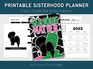 SISTERHOOD 2022 Journal Planner