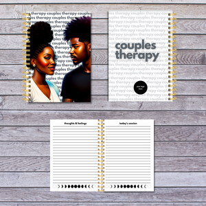 COUPLES THERAPY journal template ... Canva Templates