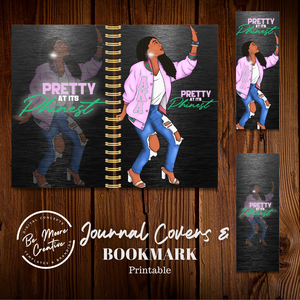Phinest Printable Journal Covers & Bookmark PNG