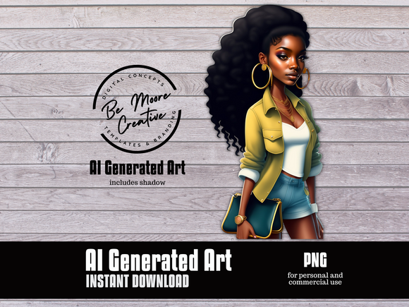 AI Generated Art 50- Digital Download