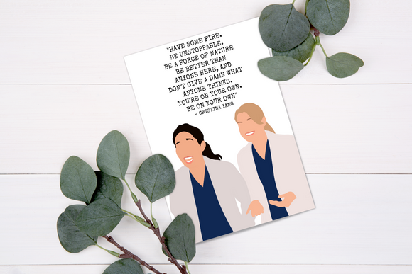 Grey's greeting card/journal cover PNG