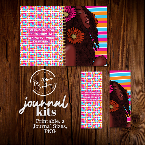 Printable Journal Kit PNG