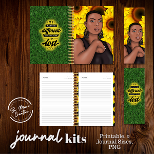 Printable Journal Kit PNG
