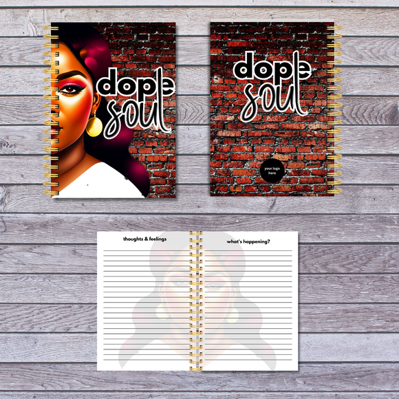 Dope Soul  journal template ... Canva Templates