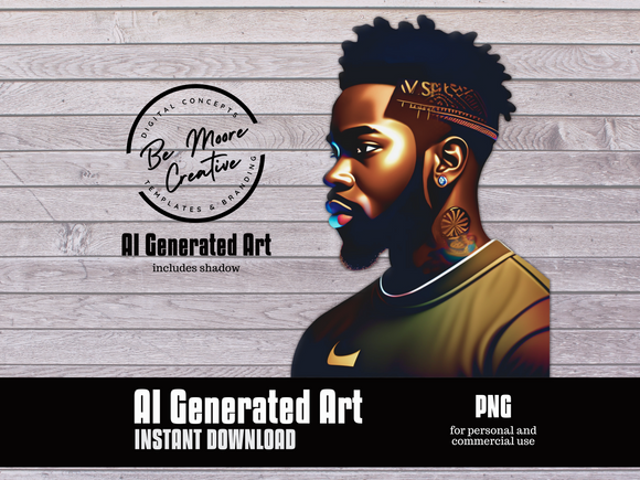 AI Generated Art 65- Digital Download