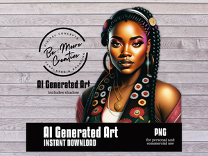 AI Generated Art 128 Digital Download