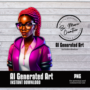 AI Generated Art 37- Digital Download