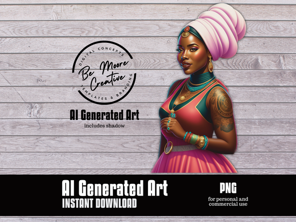 AI Generated Art 60- Digital Download