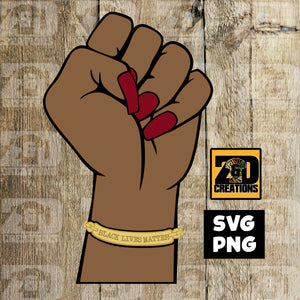 BLM FIST DIGITAL FILE