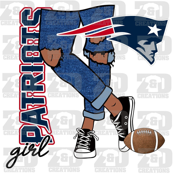 PATRIOTS Chuck Girl