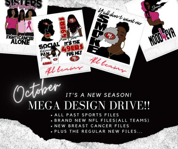October MEGA Design Drive Digital