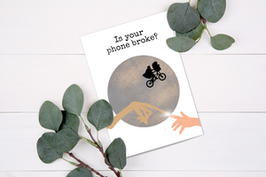 ET greeting card/journal cover PNG