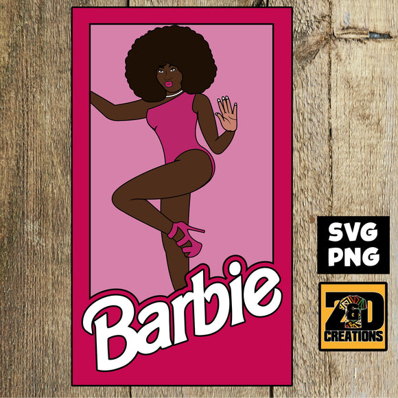 Black Barbie DIGITAL FILE