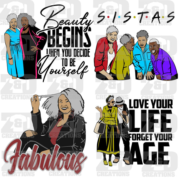 AGE AIN'T NOTHING BUT A NUMBER SVG BUNDLE