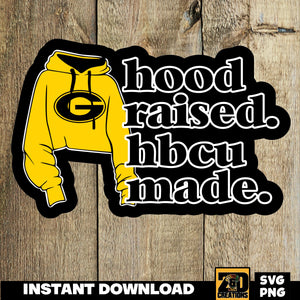 Hood Raised Grambling DIGITAL FILE