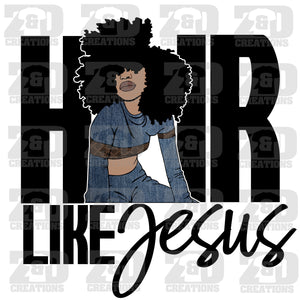 HAIR LIKE JESUS  DIGITAL