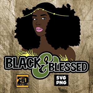 Black and Blessed DIGITAL FILE