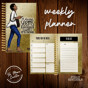 Weekly planner Template - Canva