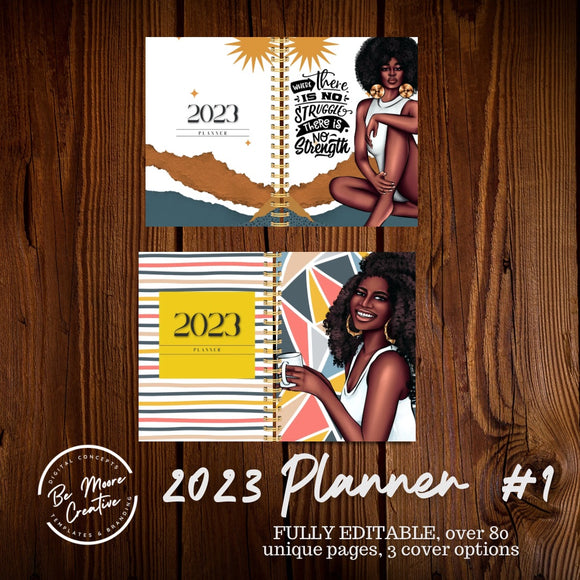 2023 Planner  #1... Canva Templates  Canva