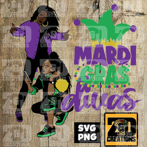 MARDI GRAS DIVAS DIGITAL FILE