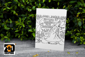Crowned Coloring Book Pages