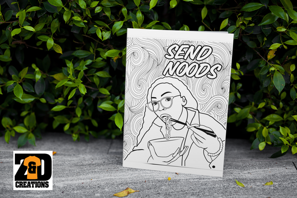 Noods Coloring Book Pages