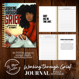 Working through Grief Journal Template with Prompts- Canva